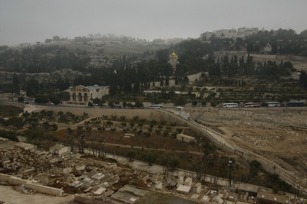 Church of All Nations and Church of Mary Magdalene from the Temple Mount